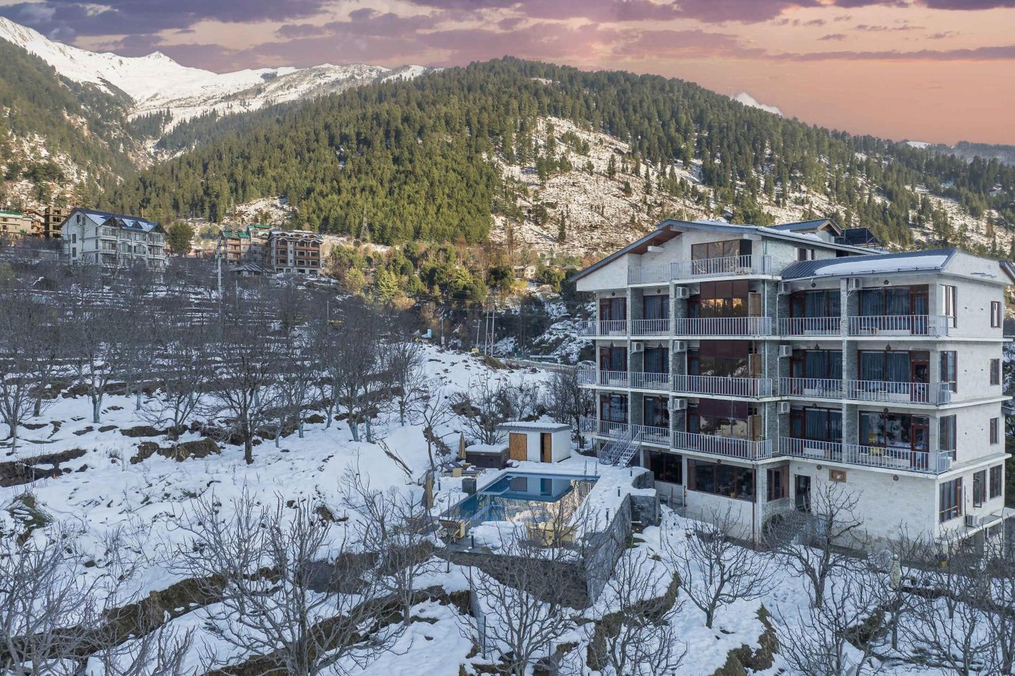 Echor Himalayan Aurum Manali, Heating & Cooling Extérieur photo
